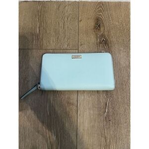 Kate Spade Womens Tiffany Blue Wallet Clutch